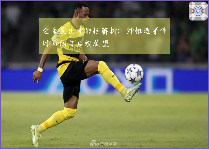 金童复出可能性解析：帅惟浩事件时间线与后续展望